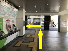 衣摺加美北駅の出\口の写真2